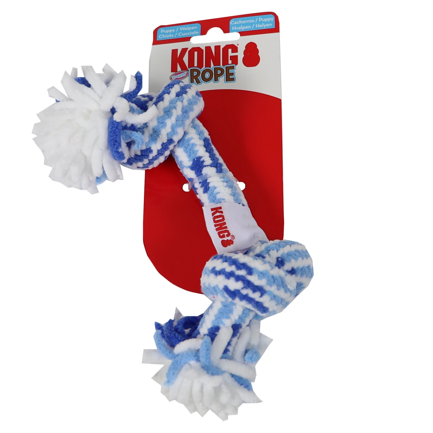 KONG Hond Kong Puppy Rope Stick Medium Ass. 1 KONG Hond Kong Puppy Rope Stick Medium Ass.