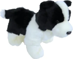 Boony "Natural Decoration" Boony Natural Decoration Border Collie Pluche Staand, 20 Cm.