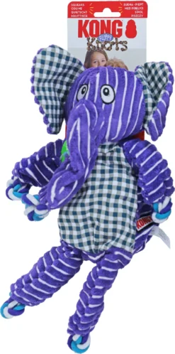 Kong Kong Hond Knots Floppy Elephant, Medium/large. -Huisdierproducten image 1604