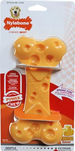 Nylabone Nylabone Dura Chew, Cheese Bone, Giant. -Huisdierproducten image 1698