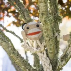 Huggle Hounds HH Naturals Monkey Rope Knottie 1 St. Ø 9 Mm Touw, 16.25 Inch