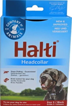 Company Of Animals Halti Headcollar Nr. 5, Zwart. -Huisdierproducten image 1929