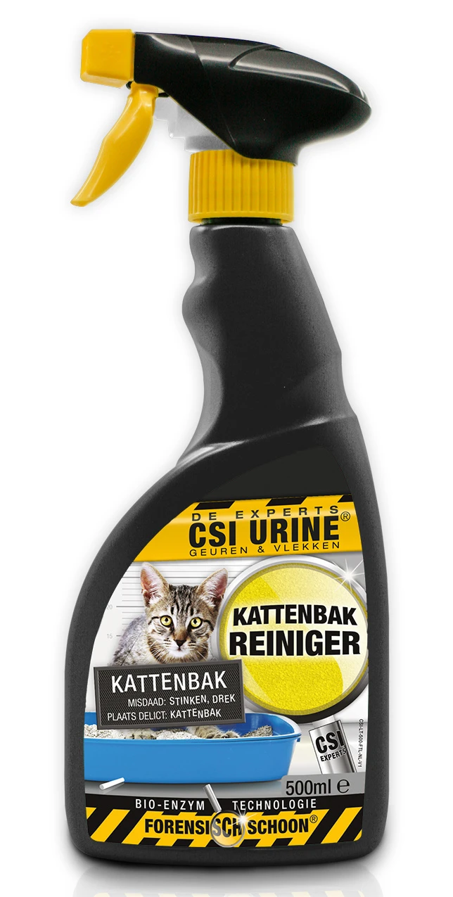 CSI Urine CSI Urine Kattenbak Spray 500 Ml. 1 CSI Urine CSI Urine Kattenbak Spray 500 Ml.