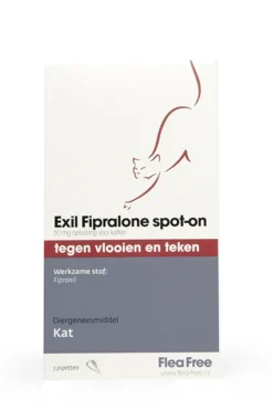 Emax Flea Free Fipralone Spot On Kat 3 Pip. -Huisdierproducten image 2047