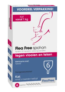 Emax Flea Free Spot On Kat 6 Pip.