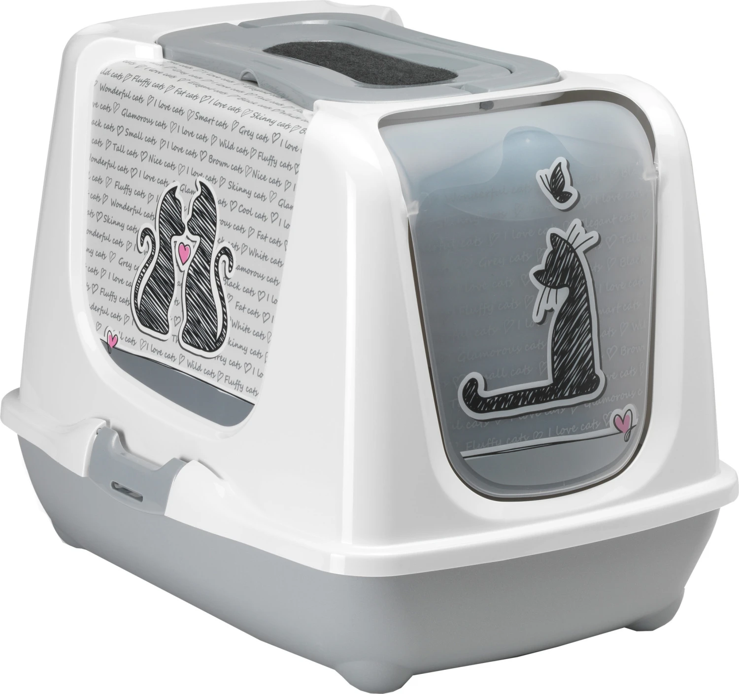 Moderna Moderna Kattentoilet Trendy Cat, Cats In Love. 6 Moderna Moderna Kattentoilet Trendy Cat, Cats In Love. - Afbeelding 6