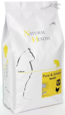 Natural Health Droogvoer NH Cat Chicken Senior 2 Kg. -Huisdierproducten image 2258