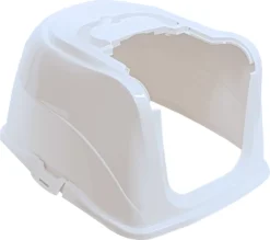 Moderna Moderna Bovenkap Voor Kattentoilet Flip-Cat 50 Cm Large, Wit. -Huisdierproducten image 2374