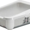 Moderna Moderna Plastic Kattenbak Met Rand 50 Cm, 'Cats In Love'.