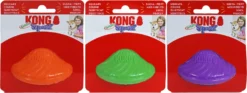 Kong Kong Hond Squeezz Orbitz Saucer Assorti, Small/medium.