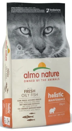 Almo Nature AN Holistic Kat White Fish&Rice 12 Kg. -Huisdierproducten image 2643