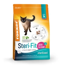 Fokker Fokker Cat Steri-Fit Skin & Coat 10 Kg.