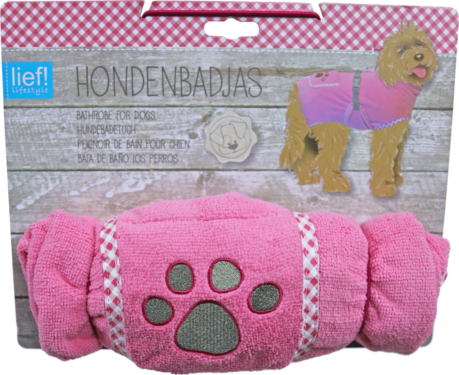 Lief! Girls Lief! Girls Badjas, L. 1 Lief! Girls Lief! Girls Badjas, L.