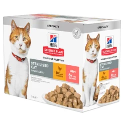 Hills Hills Feline Pouch MP Sterilised 12x85 Gr. -Huisdierproducten image 2960