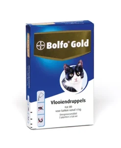 Bolfo Bolfo Gold Kat 80 > 2 Pipet 1 St. -Huisdierproducten image 3150