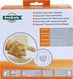 PetSafe PetSafe Kattendeur 932, Wit. 9 PetSafe PetSafe Kattendeur 932, Wit. -Huisdierproducten image 3161