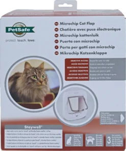 PetSafe PetSafe Kattendeur Microchip, Wit. PPA19-16145
