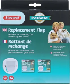 PetSafe PetSafe Flap En Magneet Kattendeur 270/280, Transparant. 9 PetSafe PetSafe Flap En Magneet Kattendeur 270/280, Transparant. -Huisdierproducten image 3183