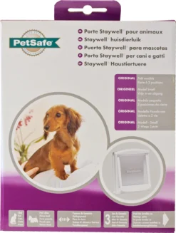 PetSafe PetSafe Kattendeur 715, Wit/transparant.