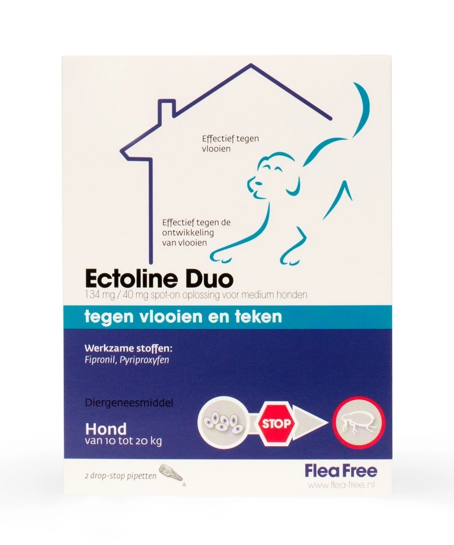 Emax Ectoline Duo Hond 10-20kg 2 Pip. 6 Emax Ectoline Duo Hond 10-20kg 2 Pip. - Afbeelding 6