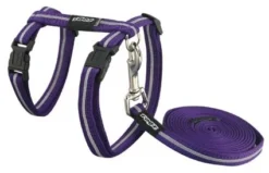 Rogz Beltz Catz AlleyCat Tuig+Lijn S Paars 1 St. Small 12 Rogz Beltz Catz AlleyCat Tuig+Lijn S Paars 1 St. Small -Huisdierproducten image 3303