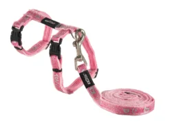 Rogz Beltz Catz Sparklecat Tuig+Lijn S Roze 1 St. Small -Huisdierproducten image 3317