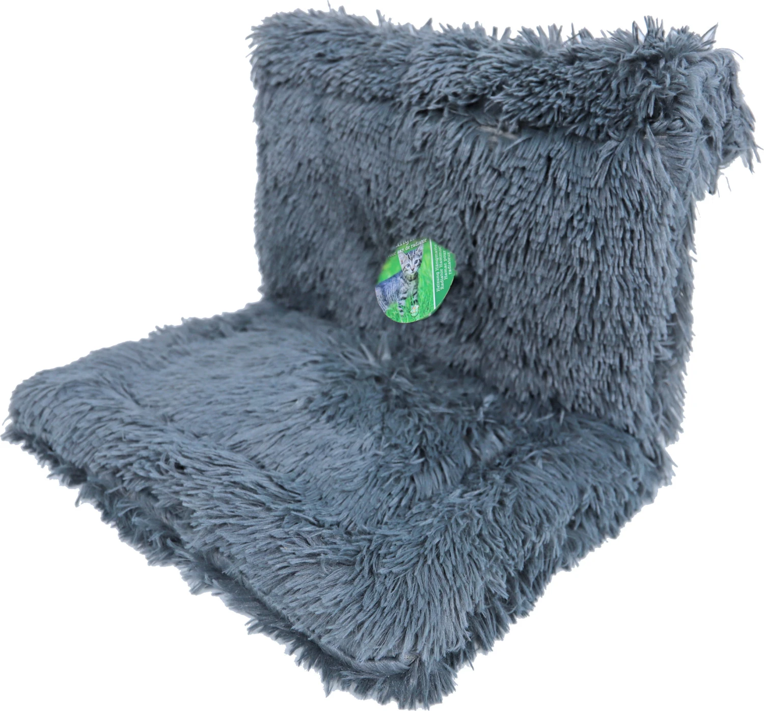 Boon Boon Radiator Hangmat Supersoft, Donkergrijs. 1 Boon Boon Radiator Hangmat Supersoft, Donkergrijs.