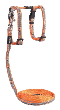 Rogz Beltz Catz NightCat Tuig+Lijn XS Orange Birds On Wire 1 St. Extra Small 11 Rogz Beltz Catz NightCat Tuig+Lijn XS Orange Birds On Wire 1 St. Extra Small -Huisdierproducten image 3398