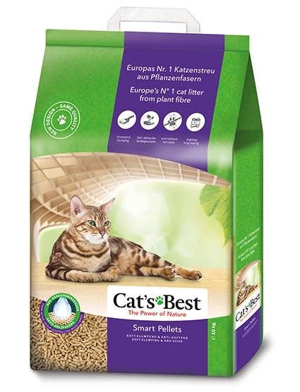 Cat's Best Cats Best Smart Pellets 20 Ltr. 6 Cat's Best Cats Best Smart Pellets 20 Ltr. - Afbeelding 6