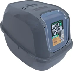 Moderna Moderna Kattentoilet Mega Deluxe, Recycle Cool Grey.