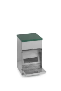 Gaun Accessoires Voersilo Metaal Pedaal Plateau 10 Kg. Ø 25cm.x 44 Cm.H -Huisdierproducten image 3570