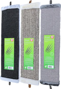 Boon Krabplank Sisal Met Pluche En Catnip L, 14x63 Cm.