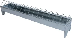 Kippenbak Lang Metaal, 75 Cm. -Huisdierproducten image 3681