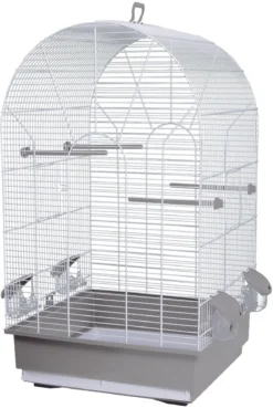 Voltrega Voltregá Vogelkooi 601, Wit/grijs. 9 Voltrega Voltregá Vogelkooi 601, Wit/grijs. -Huisdierproducten image 3709