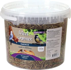 Esve Meelwormen Emmer ESVE 5 Ltr. -Huisdierproducten image 3731