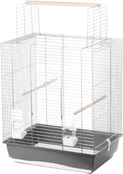 Interzoo Interzoo Vogelkooi Big Ara, Zilver/grijs. -Huisdierproducten image 3748