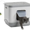 Moderna Moderna Kattentoilet/slaapmand Cat Concept, Grijs.