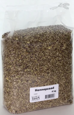 Tijssen Goed Voor Dieren Hennepzaad 4 Kg. -Huisdierproducten image 3898