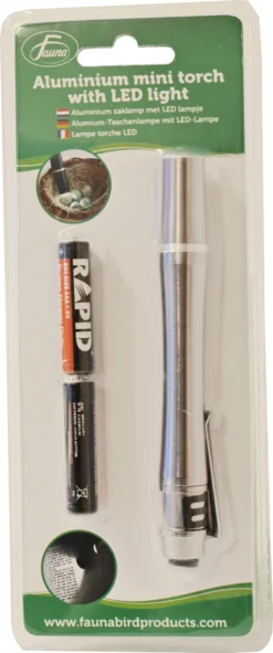 Fauna Schouwlamp Compleet, Met Batterijen.