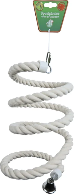 Boon Boon Vogelspeelgoed Spiraal Katoen Large, Ø 25 Cm.