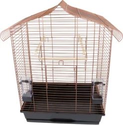 Interzoo Interzoo Vogelkooi Vega, Koper/zwart. -Huisdierproducten image 4302