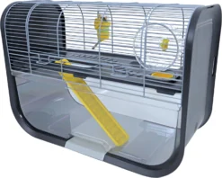 Savic Savic Hamsterkooi Geneva, Antraciet. -Huisdierproducten image 4350