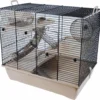 Interzoo Interzoo Hamsterkooi Pinky 3, Zwart/beige.