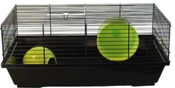 Voltrega Voltregá Hamsterkooi 917, Zwart/zwart.