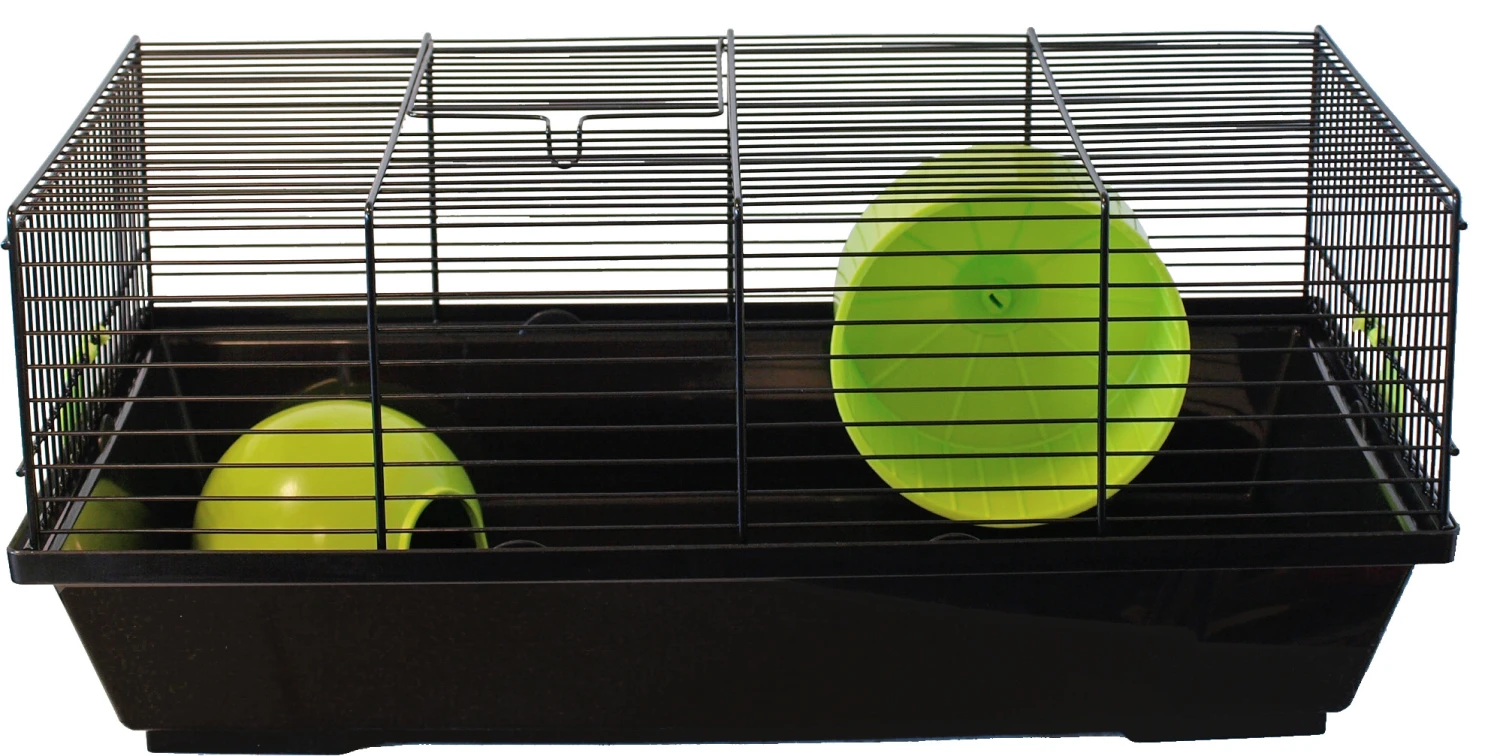 Voltrega Voltregá Hamsterkooi 917, Zwart/zwart. 2 Voltrega Voltregá Hamsterkooi 917, Zwart/zwart. - Afbeelding 2