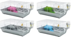 Savic Savic Hamsterkooi Martha, Wit/zilvergrijs. -Huisdierproducten image 4648