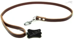 Lars Lijn Softleer Kastanjebruin 1 St. 14mm - 100cm -Huisdierproducten image 472