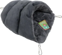 Boon Knaagdier Slaapzak Pluche Grijs, 25 Cm. -Huisdierproducten image 4871