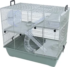 Interzoo Interzoo Hamsterkooi Pinky 3, Pastel Groen.
