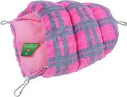 Boon Knaagdier Slaapzak Pluche Roze, 25 Cm.